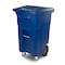 Toter 64 Gal. Blue Trash Can with Wheels and Lid ACC64 - alternate 1